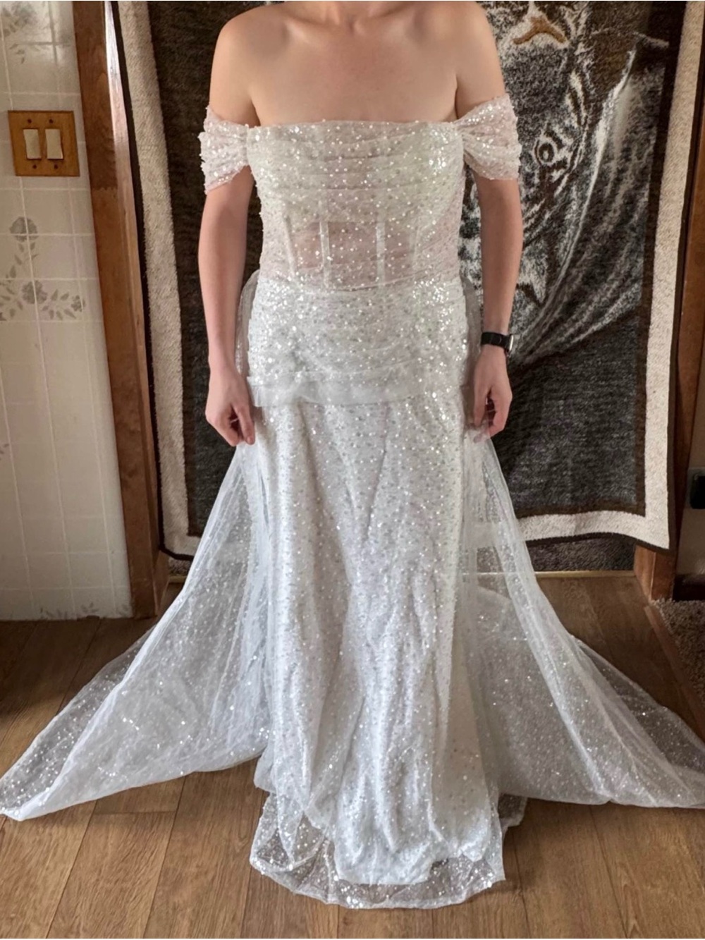 Sequin Wedding Dress